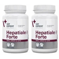 Hepatiale Forte Small Breed & Cats 2x40 kaps.
