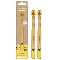 Happybrush Bambus Handzahnbürste Minions