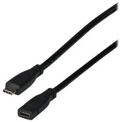 EFB-Elektronik - USB-C extension cable - 24 pin USB-C to 24 pin USB-C - 1 m