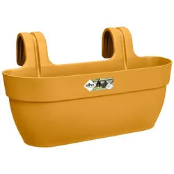 ELHO Vibia Campana Easy Hanger Balkonkasten: Gelb, 7.5L, Recycelt