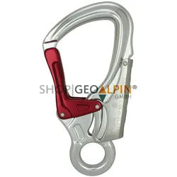 ALIENS - Einhandkarabiner Alu - SNAP HOOK DOUBLE LOCKING Rot