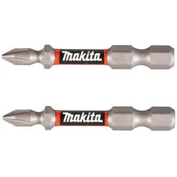 Makita Torsion Bit PH1 Impact Premier 50mm 2 Stück Schlagschrauber E-03268