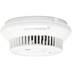 Homematic IP Rauchwarnmelder Smart-Home-Zubehör, 10 Jahre Batterielebensdauer weiß