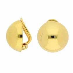 Adelia ́s Paar Ohrclips Damen Goldschmuck 1 Paar 333 Gold Ohrringe / Ohrclips Ø 14 mm, 333 Gold Goldschmuck für Damen goldfarben