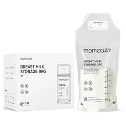 Momcozy Einweg-Milchaufbewahrungsbeutel 120 St transparent