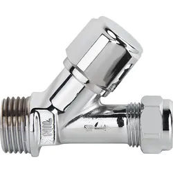 Regulierventil Nil DN15(1/2'') kurz,Durchgangsform,Quetschver. DN10(3/8'')x10mm