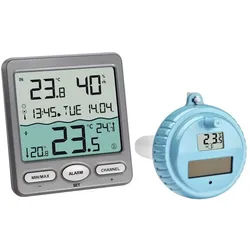 TFA Dostmann Hygrometer TFA Dostmann VENICE Funk-Pool-Thermometer Schwimmbecken-Thermometer An