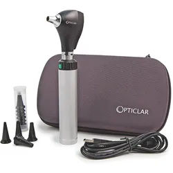 OPTICLAR LED PRO F O Otoskop Lithium USB Lade Set 1 Stück