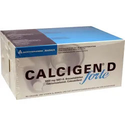 CALCIGEN D forte 1000mg/880 I.E. 120 St Brausetabletten