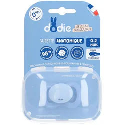 Dodie Anatomische Schnuller Blau 0-2 Monate Duo