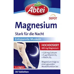Abtei Magnesium DEPOT Stark für die Nacht 30 St Tabletten