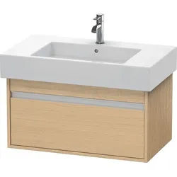 Duravit Ketho Waschtischunterbau wandhängend Natur Eiche Matt 800x455x410 mm - KT669003030 KT669003030