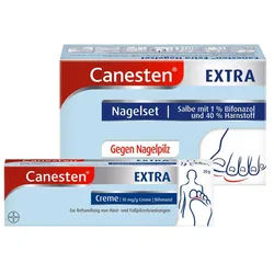 Canesten EXTRA 2-Phasen-Kurztherapie-Set bei Nagelpilz mit 20g E