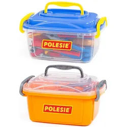 Polesie Kinder-Werkzeug-Set Werkzeugbox 57-tlg Werkzeug Nr. 15 Handwerker, (Set, 57-tlg) bunt