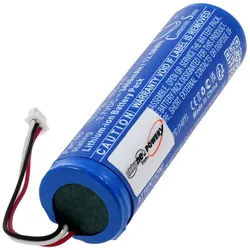 Powery XXL-Akku für Philips Typ 1S1PBL1865-2.6 Akku 3400 mAh (3.7 V) blau