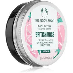 The Body Shop British Rose Body Butter Körperbutter mit nahrhaften Effekt 50 ml