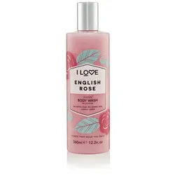 I Love... Duschgel English Rose Body Wash 360ml