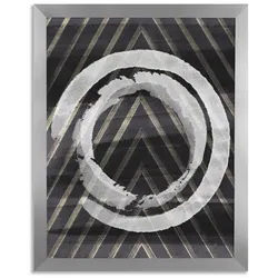 Einzelrahmen Bilderrahmen Bern, (1 Stück), 50x70 cm, Alu Gebürstet, MDF silberfarben 50 cm x 70 cm