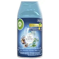 AIR WICK Freshmatic Max Nachfüller, 250 ml, Nachfüllduft passend für Freshmatic Max Complete Spender, Tag am Meer, life scents