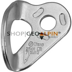 ALIENS - Bohrhakenlasche - ANCHOR PLATE - verzinkt 12 mm