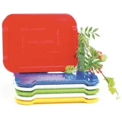 ORNAMIN Essbrettchen Zubereitungshilfe weiß 1 Stück