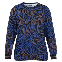 VIA APPIA DUE Langarmshirt T-Shirt Rundhals 1/1 Arm Druck