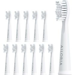 Ailoria Flash Travel Ersatzbürstenköpfe 12er Set 1 St weiss