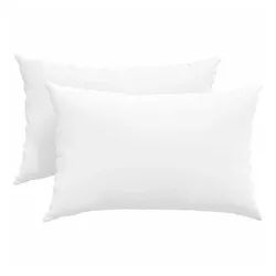 vidaXL Sitzauflage Sofakissen 2 pcs Weiß 60 x 40 cm Stoff, (2 St) weiß