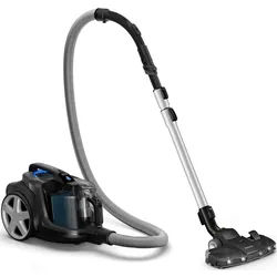 Philips Bodenstaubsauger FC9747/09 7000 Series, 900 W, beutellos, mit 2 l Fassungsvermögen und Tri-Active-LED-Düse schwarz