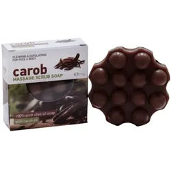 Olive-Spa - Scrub Massage Seife mit Johannisbrot√∂l 110 g