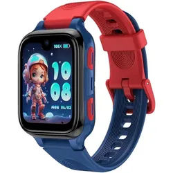 LAGENIO Smartwatch (4,5 cm, sim), Kinder Smartwatch mit 4G Videoanruf GPS Ortung und Lernfunktionen blau