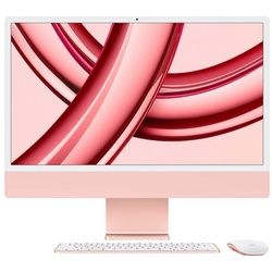 Apple iMac 24" (2023) Rosé M3 Chip mit 8-Core CPU, 10-Core GPU und 16-Core Neutral Engine 24" 256 GB Magic Keyboard mit Touch ID - Deutsch macOS 8 GB Gigabit Ethernet Magic Maus