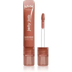 NYX Professional Makeup Jelly Job leuchtender Lippenglanz mit vergrößerndem Effekt Farbton Toast N ́ Jelly 7.5 ml