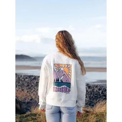 Bleubird Solace Cropped Crew white XXL