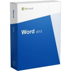 Microsoft Word 2013