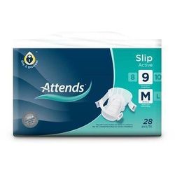 Attends Slip Active 9 M, 28 Stück