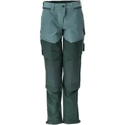 Damen Bundhose "22278-605" Customized - 82C44 (EU 44) - hell-waldgrün/waldgrün