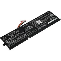 Akku passend für Gaming Laptop Razer Blade Pro 17 2012, Typ GMS-C60 u.a. - 11,1V - 5100 mAh