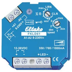 Eltako FKLD61 Eltako Funk Dimmaktor 1-Kanal Unterputz Schaltleistung (max) Smart-Home-Zubehör