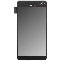 Sony Xperia C4 E5303 LCD black (Sony Xperia C4), Mobilgerät Ersatzteile, Schwarz