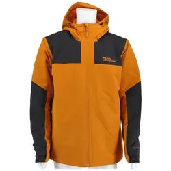Jack Wolfskin Winterjacke Jasper 2024 (sehr wasser- und winddicht, atmungsaktiv) distelgelb gelb L (52)