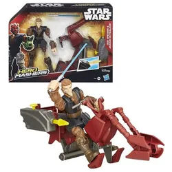 Hasbro Actionfigur Anakin Skywalker mit Speeder Hero Mashers Actionfi