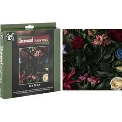 Diamond Painting 20*20cm. Flowers and flowers