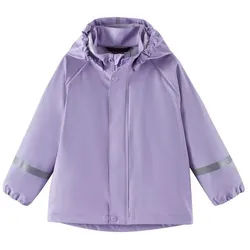 reima Regenjacke LAMPI Regenjacke wasserdicht, PVC-frei, mit reflektierenden Details lila|rosa 134