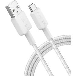 Anker 322 USB-A auf USB-C Kabel 180cm, Weiß