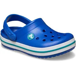 Crocs Crocband Clog Clog Sandale, Sommerschuh, Badeschuh mit Lüftungsöffnungen blau 24 EU