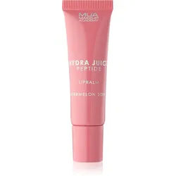 MUA Makeup Academy Hydra Juice Peptide Lip Balm feuchtigkeitsspendendes Lippenbalsam für höheren Glanz Duft Watermelon Sorbet 10 ml