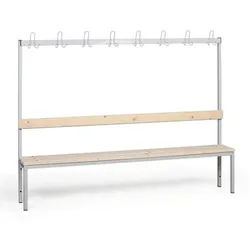 Biedrax Umkleideraumbänke LS7512 - Länge 2 m