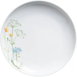 KAHLA Frühstücksteller Wildblume 22 cm, Made in Germany gelb|grün|rot