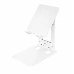 Wozinsky Tablet-Halterung WPT-K28, (bis 12 Zoll, Faltbarer Ständer mit Aluminiumverstärkung und stabilem Stand) weiß